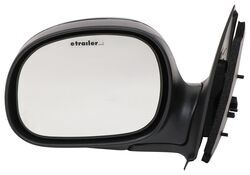 K-Source Replacement Side Mirror - Manual - Black - Driver Side                                     
