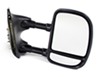 non-heated k-source custom extendable towing mirror - manual black passenger side