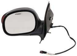 K-Source Replacement Side Mirror - Electric w/ Turn Signal - Black - Driver Side - KS61086F