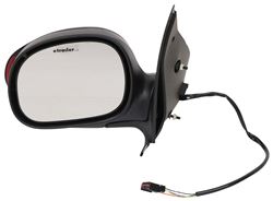 K-Source Replacement Side Mirror - Electric w/ Turn Signal - Black - Driver Side                    