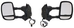 K-Source Custom Extendable Towing Mirrors - Electric/Heat - Black - Pair                            
