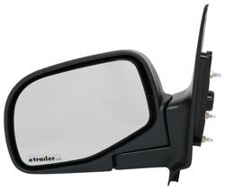 K-Source Replacement Side Mirror - Manual - Black - Driver Side                                     
