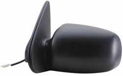 K-Source Replacement Side Mirror - Electric - Black - Driver Side                                   