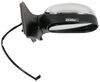 replacement standard mirror electric k-source side - black/chrome passenger