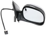 K-Source Replacement Side Mirror - Electric - Black/Chrome - Passenger Side                         