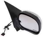 K-Source Replacement Side Mirror - Electric - Black/Chrome - Passenger Side                         