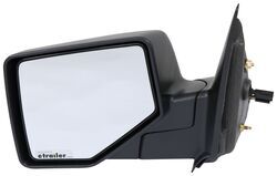 K-Source Replacement Side Mirror - Electric - Textured Black - Driver Side                          