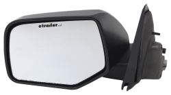 K-Source Replacement Side Mirror - Electric/Heated - Textured Black - Driver Side                   