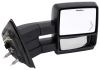 full replacement mirror heated k-source custom extendable towing mirrors - electric/heat w led signal lamp black pair