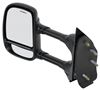 full replacement mirror manual k-source custom extendable towing - textured black driver side