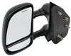 full replacement mirror non-heated k-source custom extendable towing - manual textured black driver side