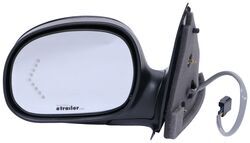 K-Source Replacement Side Mirror - Electric w/ LED Signal - Black - Driver Side                     