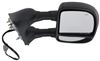 full replacement mirror electric k-source custom extendable towing - electric/heat w turn signal textured black passenger