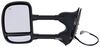 full replacement mirror k-source custom extendable towing - electric/heat w turn signal textured black driver