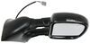 full replacement mirror heated k-source custom extendable towing - electric/heat w turn signal black passenger