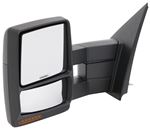 K-Source Custom Extendable Towing Mirrors - Electric/Heat w Signal, Lamp - Textured Black - Pair    