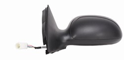 K-Source Replacement Side Mirror - Electric/Heated - Black - Driver Side                            