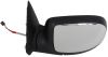 K-Source Replacement Side Mirror - Electric/Heated - Black/Chrome - Driver Side Chrome/Black KS62026G