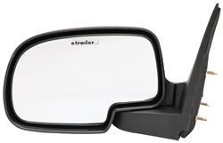 K-Source Replacement Side Mirror - Manual - Textured Black - Driver Side                            