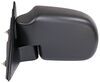 replacement standard mirror k-source side - manual black driver