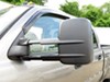 2007 gmc sierra new body  full replacement mirror heated k-source custom extendable towing mirrors - electric/heat w led signal textured black pair