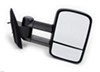 non-heated k-source custom extendable towing mirror - manual textured black passenger side