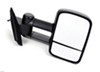 full replacement mirror non-heated k-source custom extendable towing - manual textured black passenger side