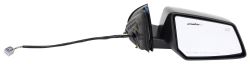 K-Source Replacement Side Mirror - Electric/Heated - Textured Black - Passenger Side                