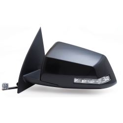 K-Source Replacement Side Mirror - Electric/Heat w Signal - Textured Black - Driver                 