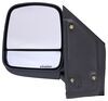 replacement standard mirror manual k-source side - w/ spotter textured black driver