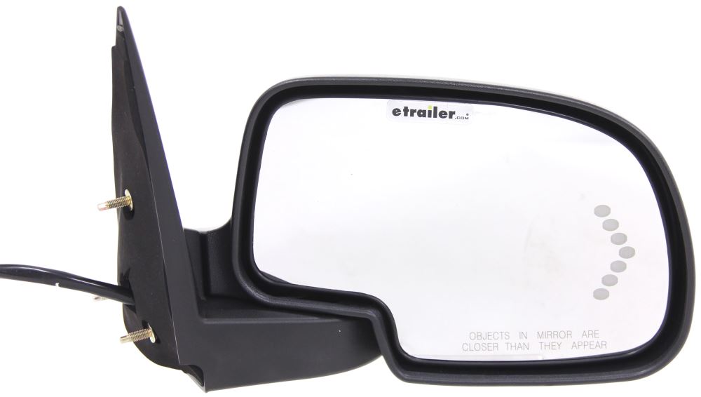 2004 Chevrolet Silverado K Source Replacement Side Mirror Electricheat W Led Signal Black 