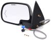 K-Source Replacement Side Mirror - Electric/Heat w LED Signal - Black - Driver Fits Driver Side KS62134G