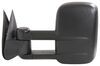 full replacement mirror heated k-source custom extendable towing - electric/heat textured black driver