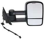 K-Source Custom Extendable Towing Mirror - Electric/Heat - Textured Black - Passenger Side          