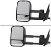 full replacement mirror k-source custom extendable towing - electric/heat textured black driver side