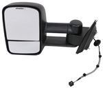 K-Source Custom Extendable Towing Mirror - Electric/Heat - Textured Black - Driver Side             