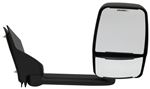 K-Source Custom Towing Mirror - Manual - Textured Black - Passenger Side                            