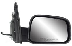 K-Source Replacement Side Mirror - Electric - Textured Black - Passenger Side                       