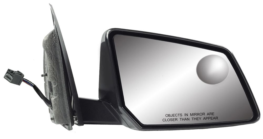 K Source Replacement Side Mirror Electricheat W Signal Spotter Mirror Black Passenger K 