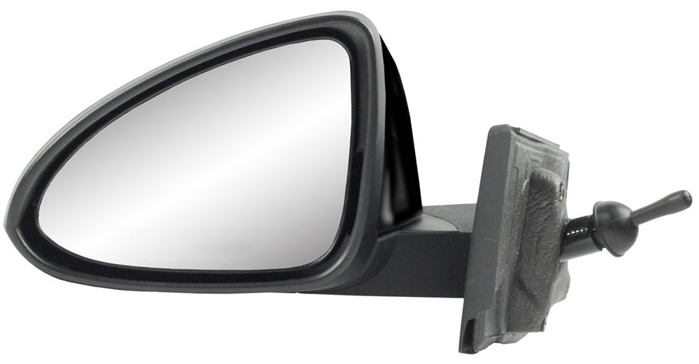K Source Replacement Side Mirror Manual Remote Textured Black Driver Side K Source 