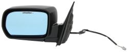 K-Source Replacement Side Mirror - Electric/Heated - Black - Driver Side                            