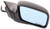 replacement standard mirror memory k-source side - electric/heat w blue lens black passenger