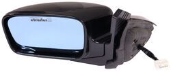 K-Source Replacement Side Mirror - Electric/Heat w Memory, Blue Lens - Black - Driver - KS63030H