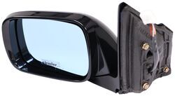 K-Source Replacement Side Mirror - Electric/Heat w Signal, Memory, Blue Lens - Black - Driver       