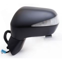K-Source Replacement Side Mirror - Electric w/ Turn Signal - Black - Driver Side - KS63600H