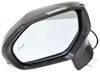 replacement standard mirror electric k-source side - electric/heat w signal bsds black/chrome driver