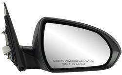 K-Source Replacement Side Mirror - Electric - Textured Black - Passenger Side                       