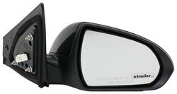 K-Source Replacement Side Mirror - Electric/Heated - Textured Black - Passenger                     