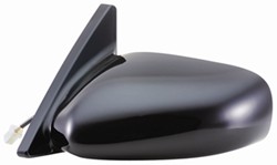 K-Source Replacement Side Mirror - Electric - Black - Driver Side                                   