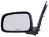 K-Source Replacement Side Mirror - Manual - Textured Black - Driver Side Fits Driver Side KS68028N